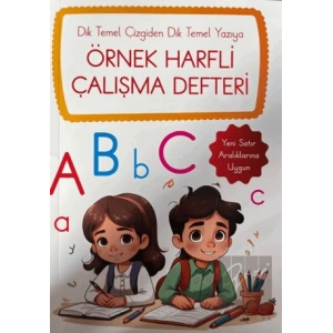 Örnek Harfli Çalışma Defteri