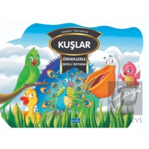 Örneklerle Şekilli Boyama - Kuşlar