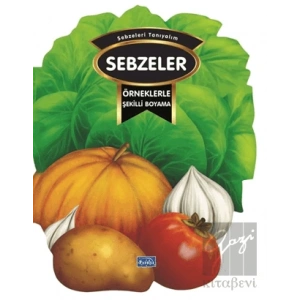 Örneklerle Şekilli Boyama – Sebzeler