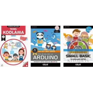 Ortaokullar İçin Kodlama Seti (3 Kitap Takım)