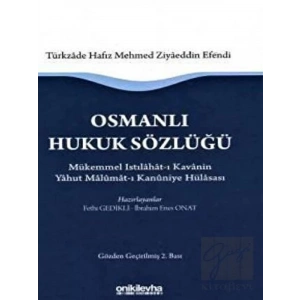 Osmanlı Hukuk Sözlüğü