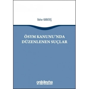 ÖSYM Kanunu’nda Düzenlenen Suçlar
