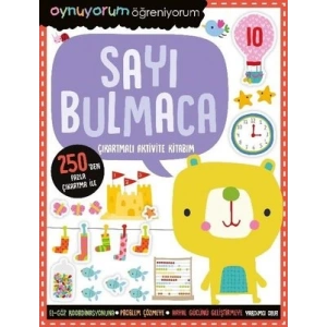 Oynuyorum Öğreniyorum – Sayı Bulmaca Çıkartmalı Aktivite Kitabım