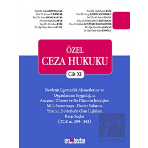 Özel Ceza Hukuku Cilt XI