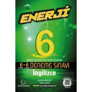 Palme 6. Sınıf Enerji İngilizce 6+6 Deneme Sınavı