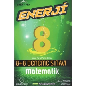 Palme 8. Sınıf Enerji Matematik 8+8 Deneme Sınavı