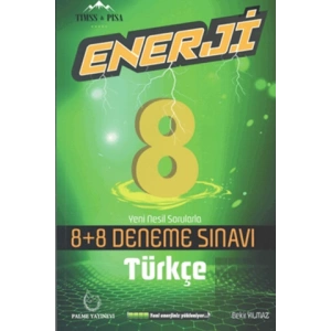 Palme 8. Sınıf Enerji Türkçe 8+8 Deneme Sınavı