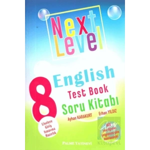 Palme 8. Sınıf Next Level English Test Book Soru Kitabı