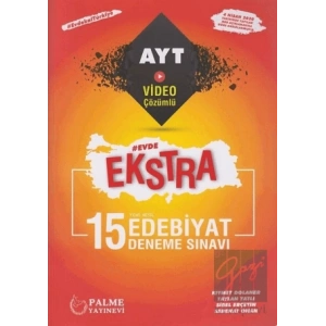 Palme YKS AYT Ekstra Edebiyat 15 Deneme Sınavı