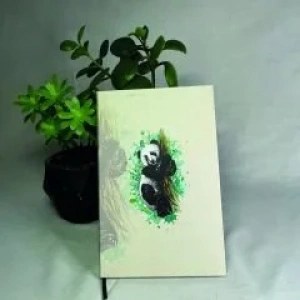 Panda Tasarımlı Defter