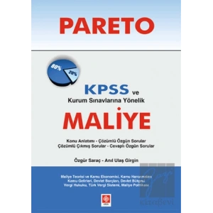 Pareto Kpss ve Kurum Sınavlarına Yönelik Maliye