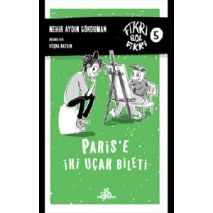 Parise İki Uçak Bileti - Karton Kapak