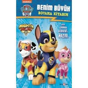 Paw Patrol Benim Büyük Boyama Kitabım