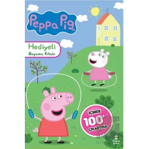 Peppa Pig 100+ Çıkartma Hediyeli Boyama Kitabı