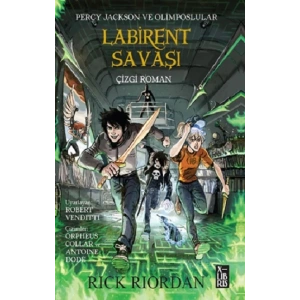 Percy Jackson Ve Olimposlular Labirent Savaşı - Çizgi Roman