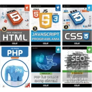 PHP ile WEB Programlama Seti 2 (6 Kitap Takım)