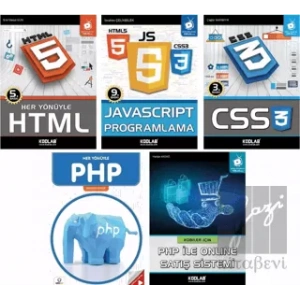 PHP İle WEB Programlama Seti (5 Kitap Takım)