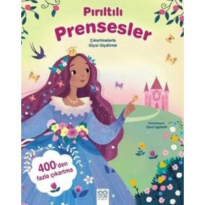 Pırıltılı Prensesler – Çıkartmalarla Giysi Giydirme