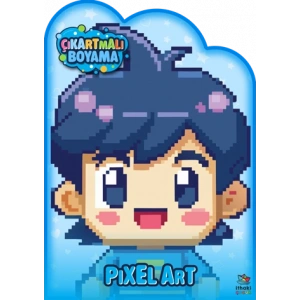 Pixel Art Zamanı – Çıkartmalı Boyama Kitabı
