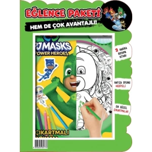 Pjmasks 2li Boyama - Eğlence Paketi