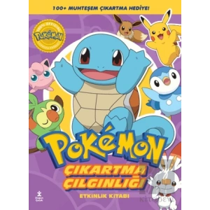 Pokemon - Squirtle Çıkartma Çılgınlığı Etkinlik Kitabı