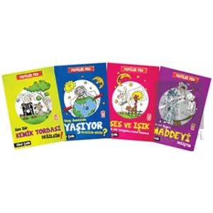 Popüler Fen Seti (4 Kitap Takım)