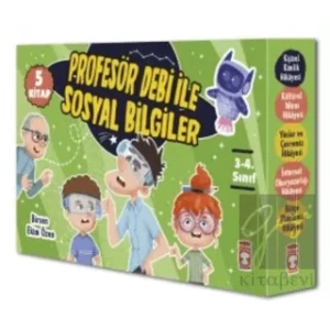 Profesör Debi İle Sosyal Bilgiler Seti (5 Kitap)