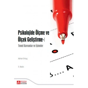 Psikolojide Ölçme ve Ölçek Geliştirme-I
