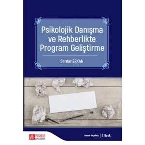 Psikolojik Danışma ve Rehberlikte Program Geliştirme