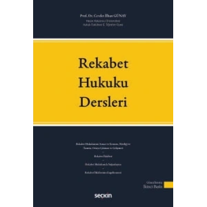 Rekabet Hukuku Dersleri