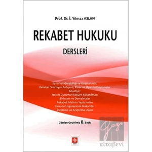 Rekabet Hukuku Dersleri