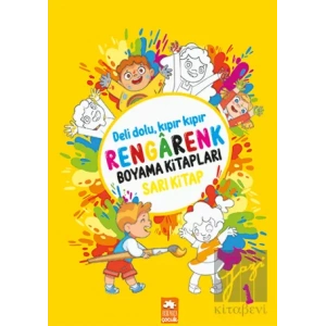 Rengarenk Boyama Kitabı 1 - Sarı Kitap