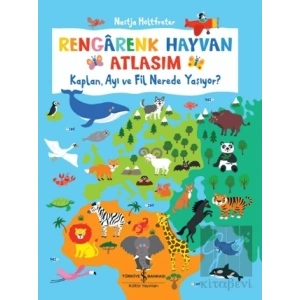 Rengarenk Hayvan Atlasım - Kaplan, Ayı Ve Fil Nerede Yaşıyor?