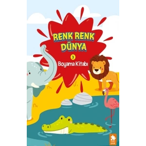 Renk Renk Dünya Boyama Kitabı - 3