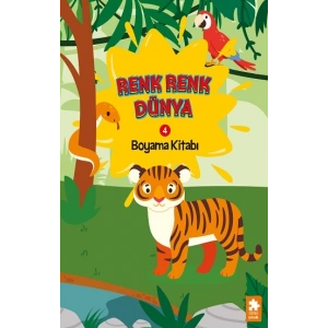 Renk Renk Dünya Boyama Kitabı - 4