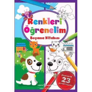Renkleri Öğrenelim Boyama Kitabım