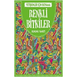 Renkli Bitkiler & Büyükler İçin Boyama