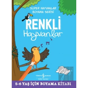 Renkli Hayvanlar - Süper Hayvanlar Boyama Serisi