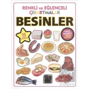 Renkli ve Eğlenceli Çıkartmalar - Besinler (Food)