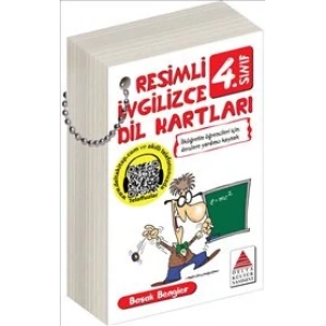 Resimli İngilizce Dil Kartları 4. Sınıf