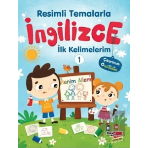Resimli Temalarla İngilizce İlk Kelimelerim 1 - Benim Ailem