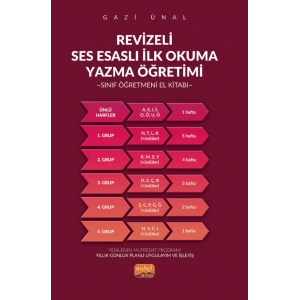 REVİZELİ SES ESASLI İLKOKUMA YAZMA ÖĞRETİMİ - Sınıf Öğretmeni El Kitabı