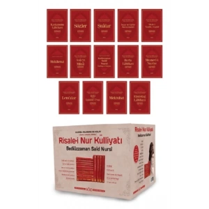 Risale-i Nur Külliyatı Büyük Boy_2 Renk (14 Kitap)