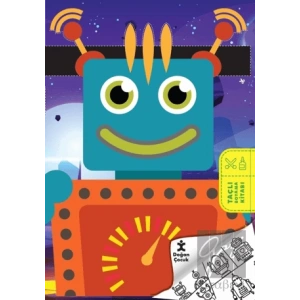 Robot Evreni - Taçlı Boyama Kitabı