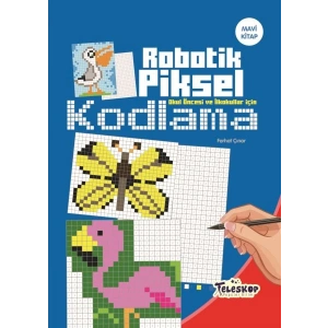 Robotik Piksel Kodlama Mavi Kitap