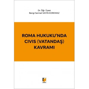 Roma Hukukunda CIVIS (Vatandaş) Kavramı