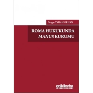 Roma Hukukunda Manus Kurumu