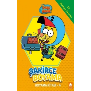 Şakirce Boyama Kitabı - 4 - Kral Şakir