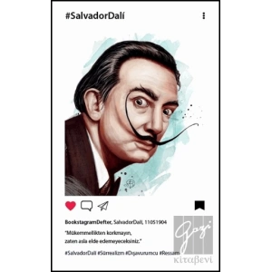 Salvador Dali Bookstagram Defter