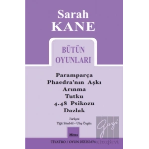 Sarah Kane Bütün Oyunları
